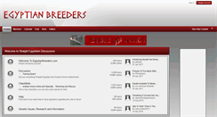 Desktop Screenshot of egyptianbreeders.com